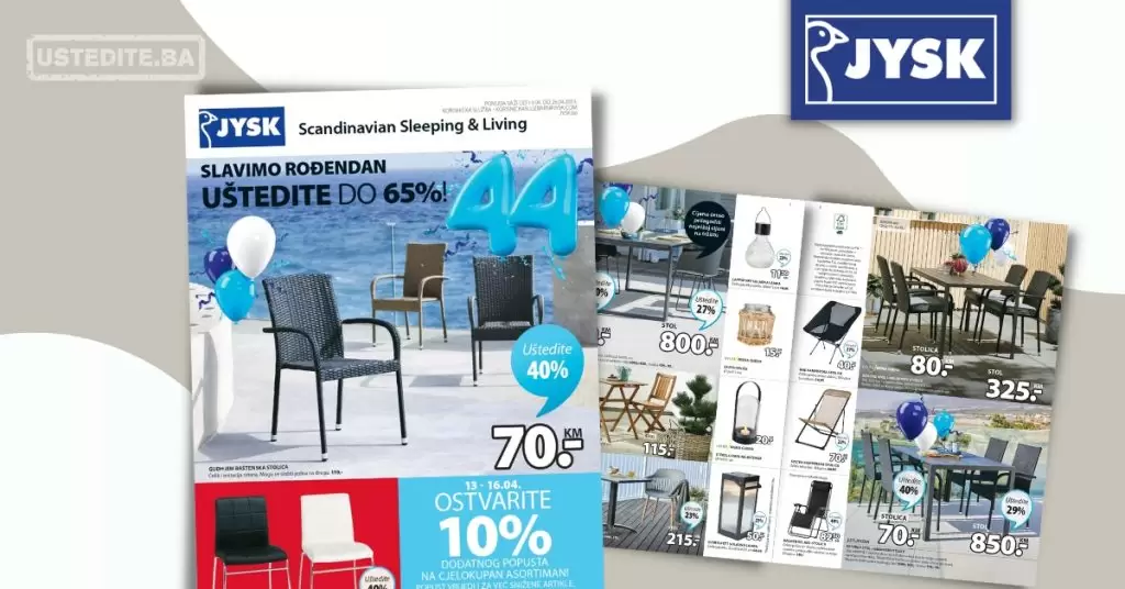 Jysk katalog 1326.4.2023. ustedite.ba