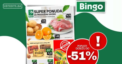 Bingo vikend akcija 27.4-2.5.2023.