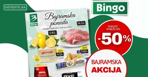 Bingo katalog BAJRAMSKA AKCIJA 17-23.4.2023.