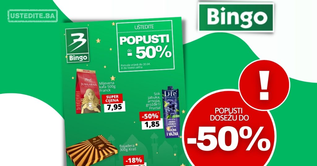 Bingo akcija IDEALAN BAJRAMSKI POKLON