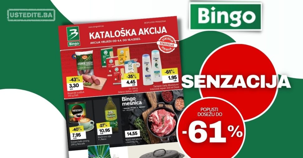 Bingo katalog SENZACIJA 4-16.4.2023.
