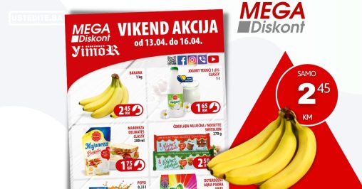 Mega Diskont vikend akcija 13-16.4.2023.