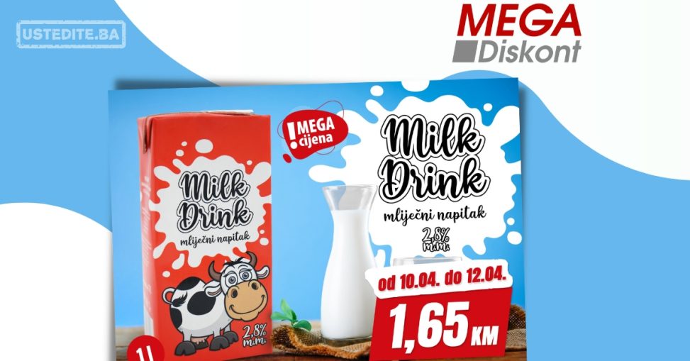 Mega Diskont mlijeko