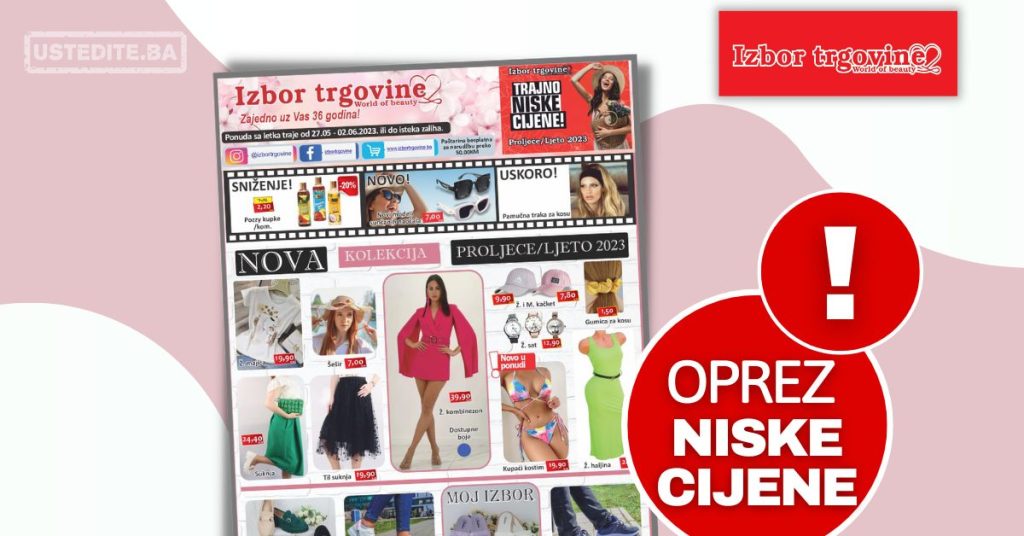 Izbor trgovine katalog 27.5-2.6.2023.