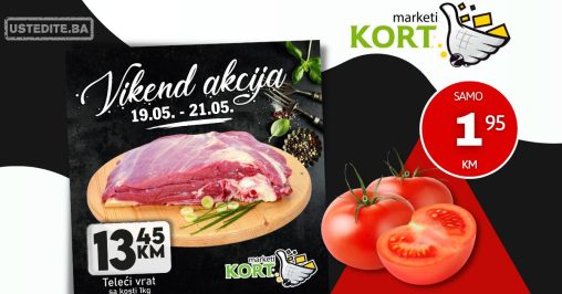 Kort marketi VIKEND AKCIJA 19-21.5.2023.