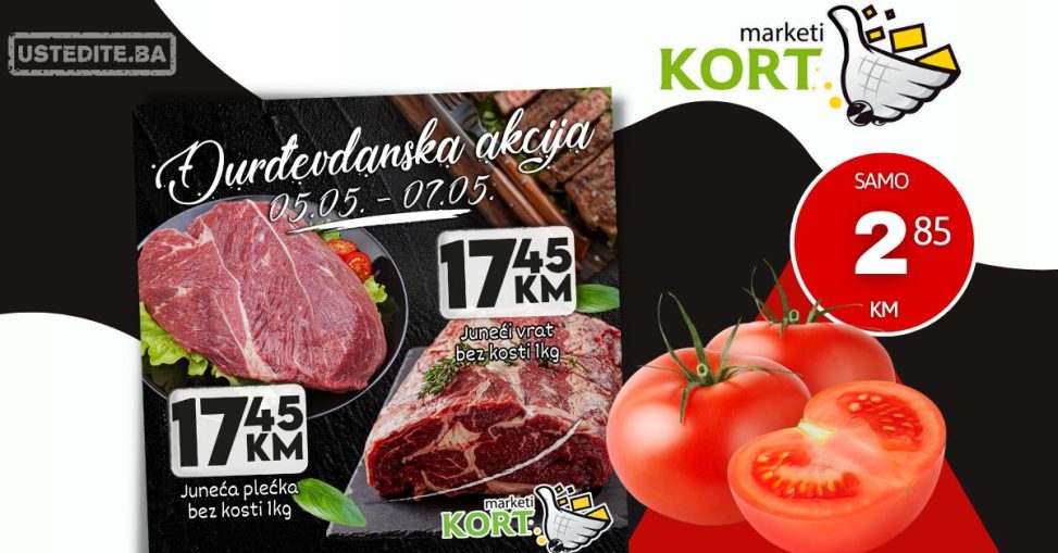 Kort marketi ĐURĐEVDANSKA AKCIJA 05-07.05.2023.