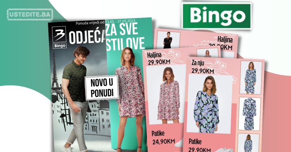 Bingo katalog ODJEĆA I OBUĆA 12-31.5.2023.