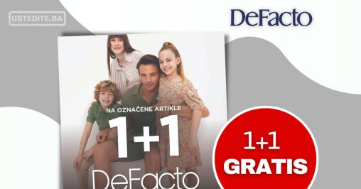 DeFacto 1+1 GRATIS
