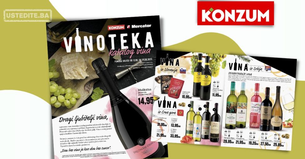 Konzum VINOTEKA 12-25.6.2023.