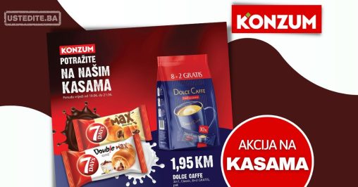 Konzum AKCIJA NA KASAMA 19-21.6.2023.