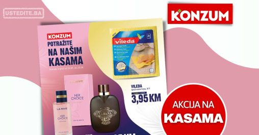 Konzum AKCIJA NA KASAMA!