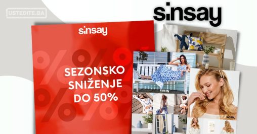 Sinsay SEZONSKO SNIŽENJE do 50%!