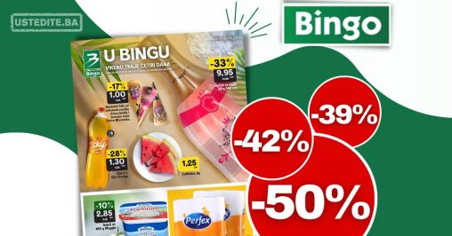 Bingo vikend akcija 29.6-2.7.2023.