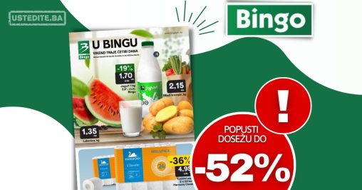 Bingo vikend akcija 15-18.6.2023.