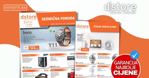 Dstore SEDMIČNA PONUDA 05.06-10.06.23