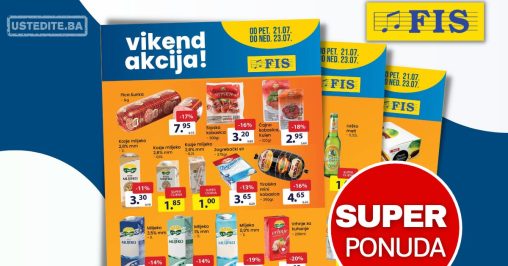 Fis vikend akcija 21-23.7.2023.