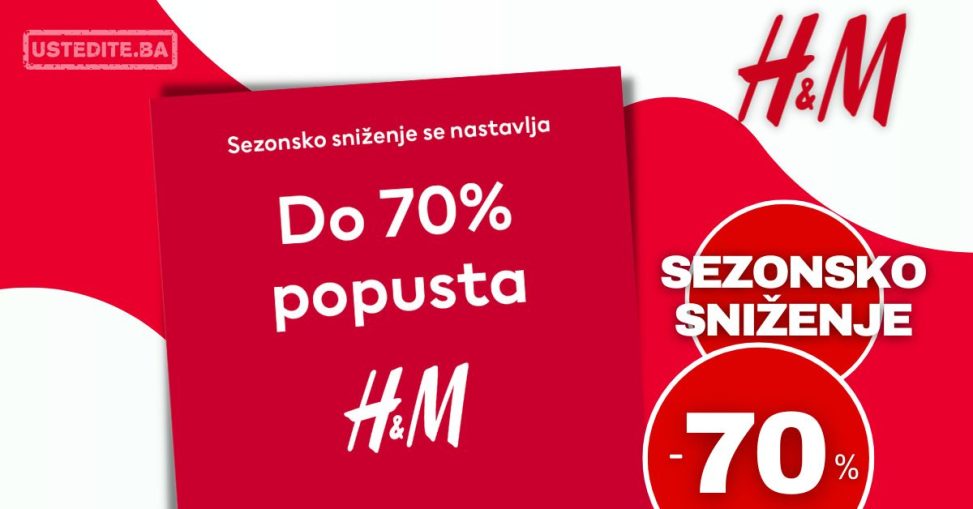 H&M SEZONSKO SNIŽENJE do 70%