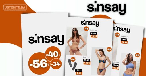 Sinsay BiH ⇢SNIŽENJE do čak 56%