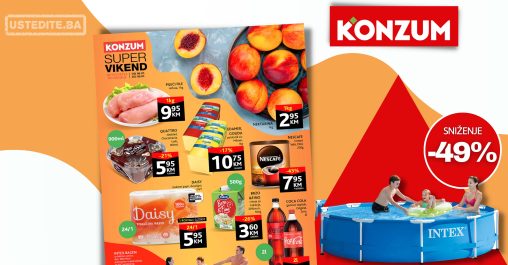 Konzum vikend akcija 6-9.7.2023.