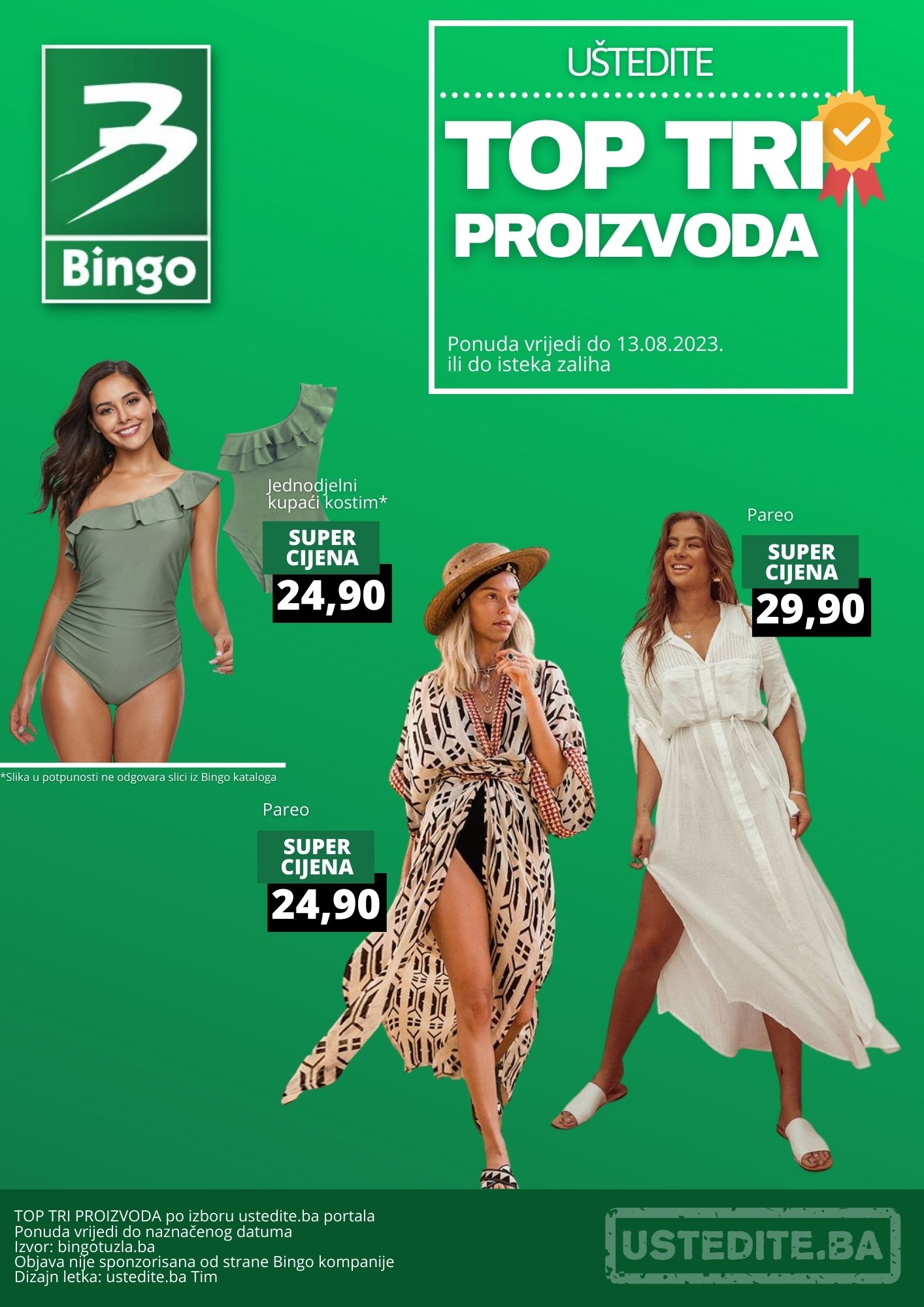 Bingo LJETNO SNIŽENJE - akcija do 13.8.2023. 