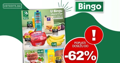 Bingo vikend akcija 27-30.7.2023.