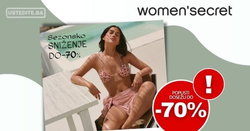 women'secret SNIŽENJE do -70%