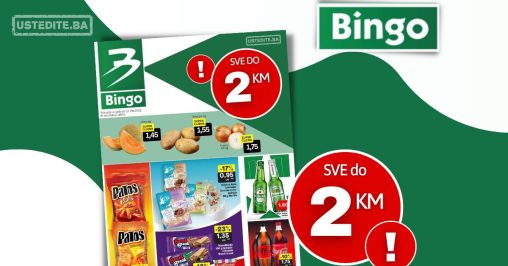 Bingo SVE DO 2 KM - akcija do 27.8.2023.