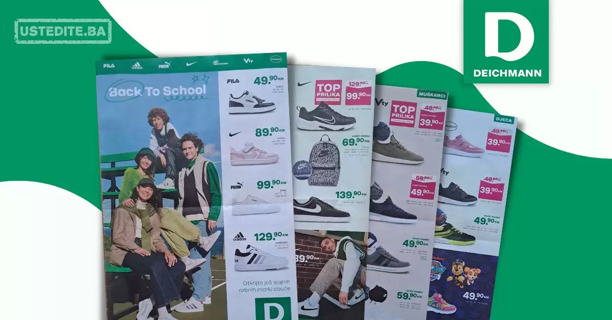 Deichmann katalog AVGUST 2023 ustedite.ba