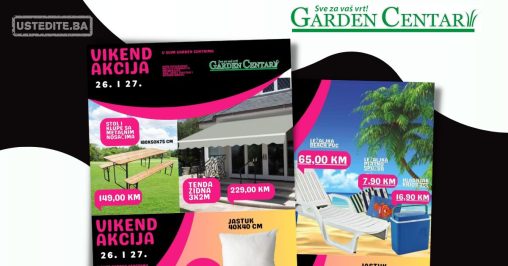 Garden Centar vikend akcija 26-27.8.2023.