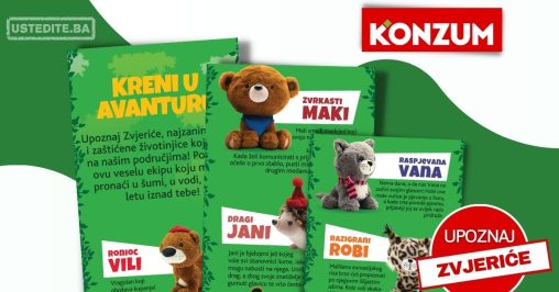 Konzum ZVJERIĆI - Kreni u avanturu