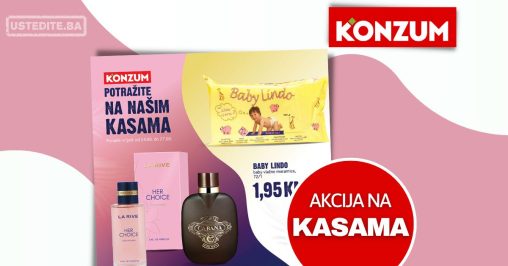 Konzum AKCIJA NA KASAMA 24-27.8.2023.