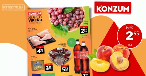 Konzum vikend akcija 17-20.8.2023.