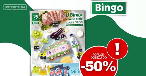 Bingo vikend akcija 31.8-3.9.2023.