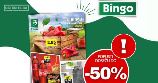 Bingo vikend akcija 17-20.8.2023.