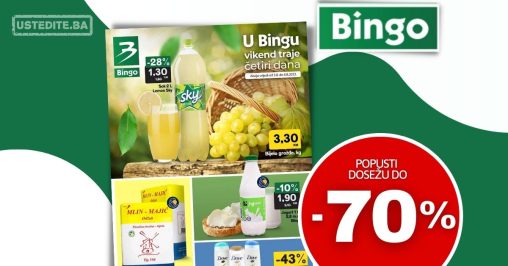 Bingo vikend akcija 3-6.8.2023.