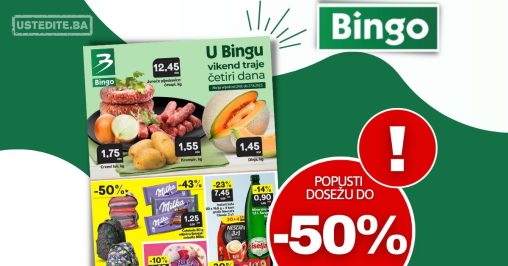 Bingo vikend akcija 24-28.7.2023.