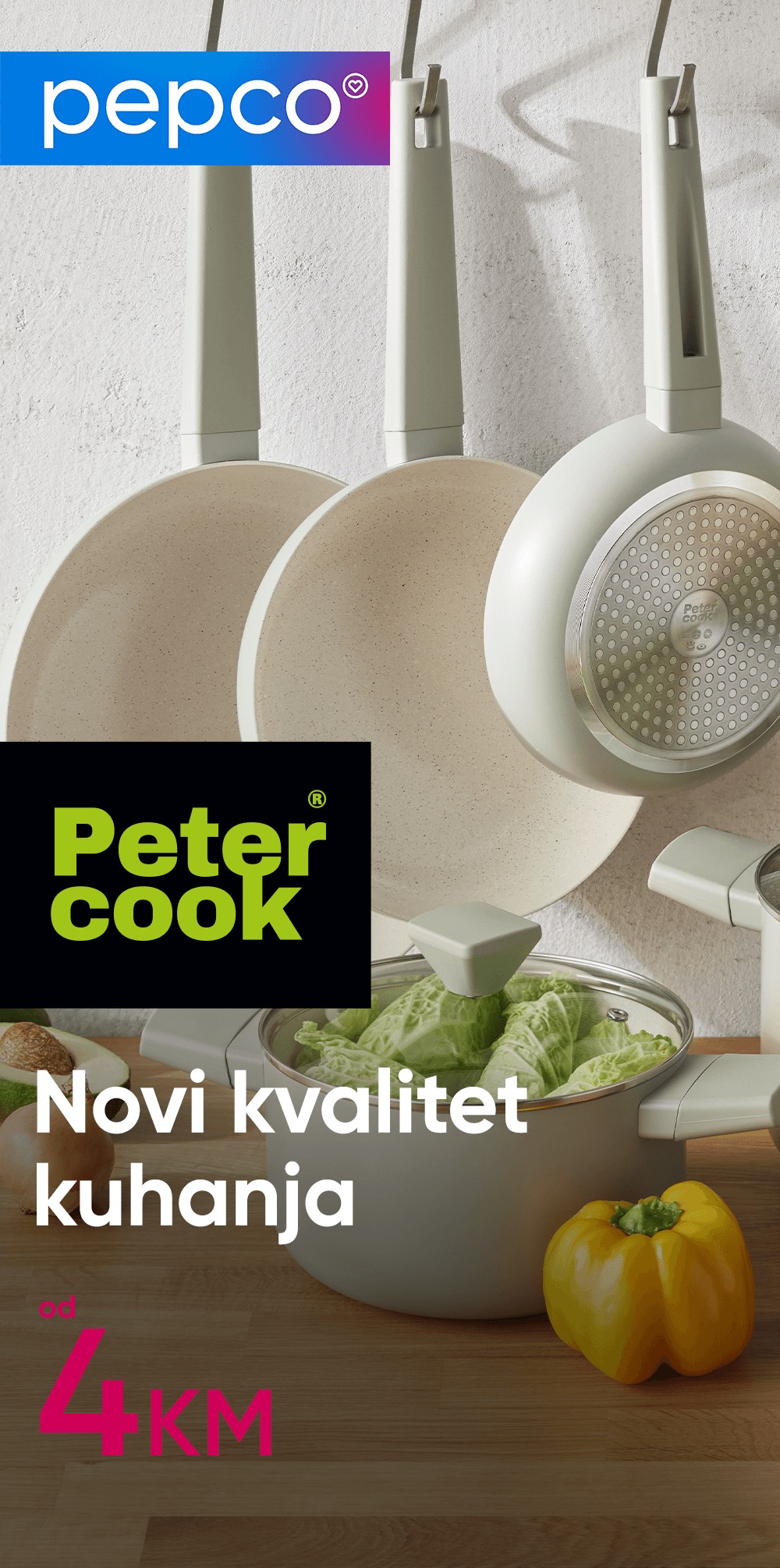 Pepco BiH PETER COOK kolekcija za kuhinju 