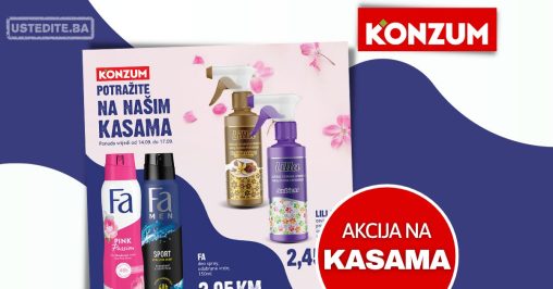 Konzum AKCIJA NA KASAMA 14-17.9.2023.