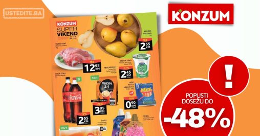 Konzum vikend akcija 14-17.9.2023.