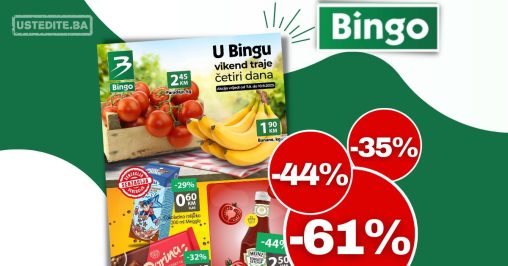 Bingo vikend akcija 7-10.9.2023.