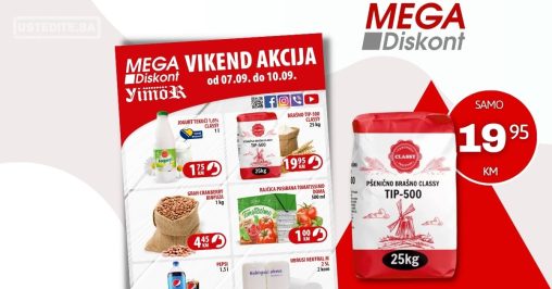 Mega Diskont vikend akcija 7-10.9.2023.