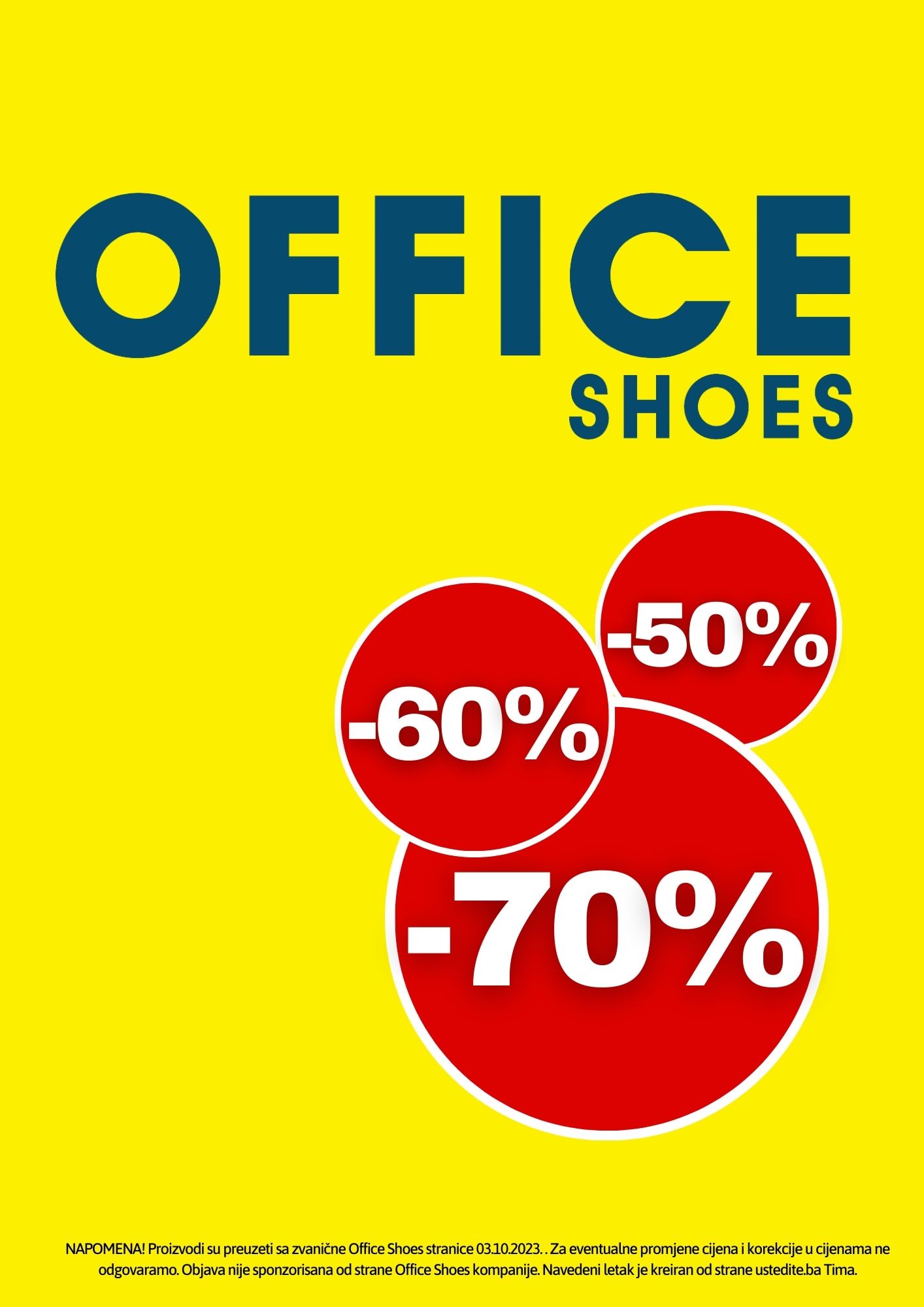 Office Shoes SNIŽENJE od 50-70% - oktobar 2023. 