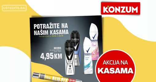 Konzum AKCIJA NA KASAMA