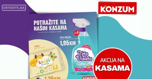 Konzum AKCIJA NA KASAMA