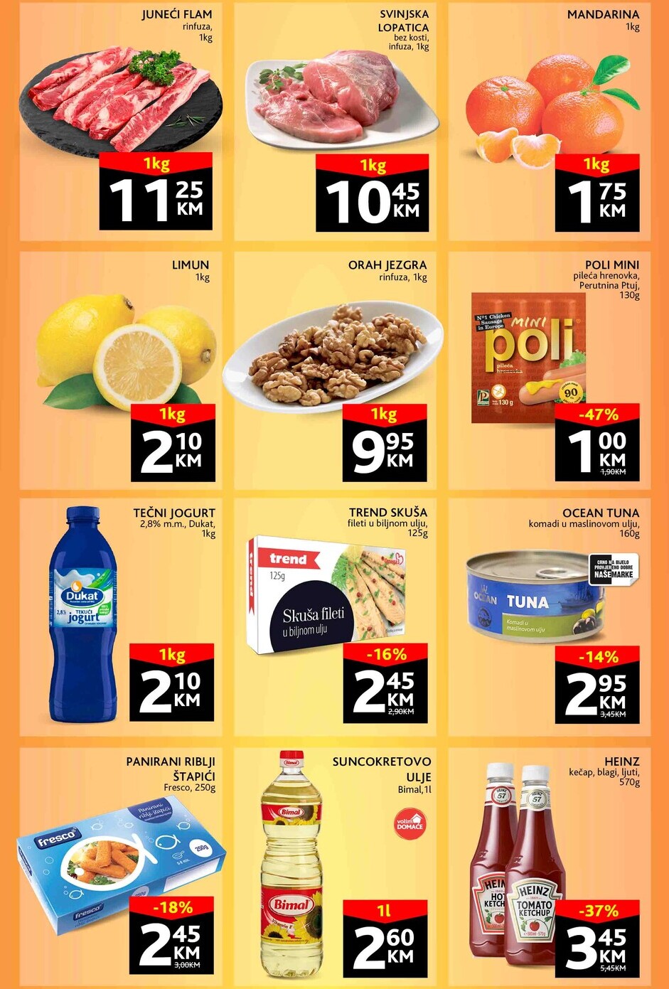 Konzum vikend akcija 19-22.10.2023. - ustedite.ba