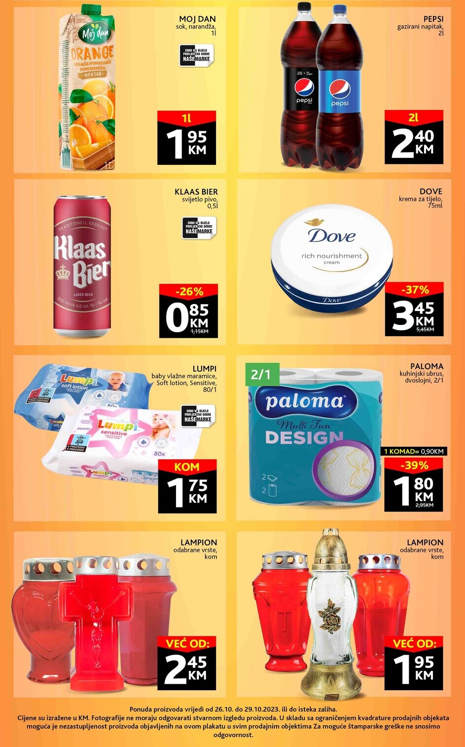 Konzum vikend akcija 26-29.10.2023.