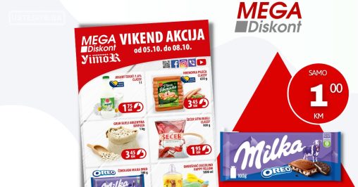 Mega Diskont vikend akcija 5-8.10.2023.