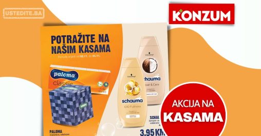 Konzum AKCIJA NA KASAMA