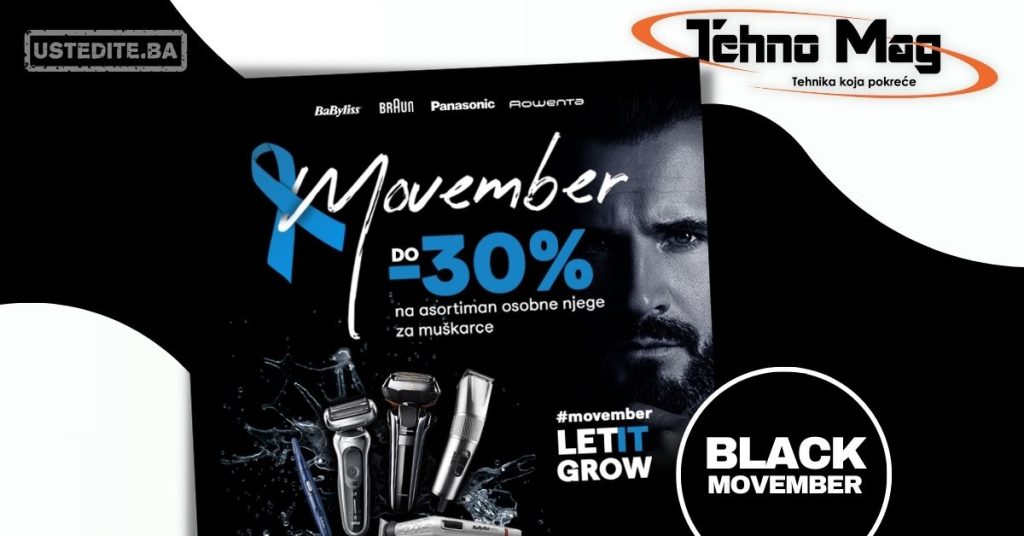 Tehno Mag BiH 30% popusta BLACK MOVEMBER