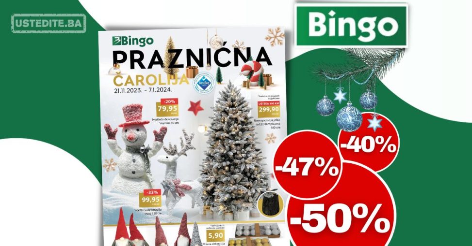 Bingo katalog Praznična čarolija | 21.11-7.1.2024.